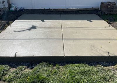 Concrete Shed Foundation