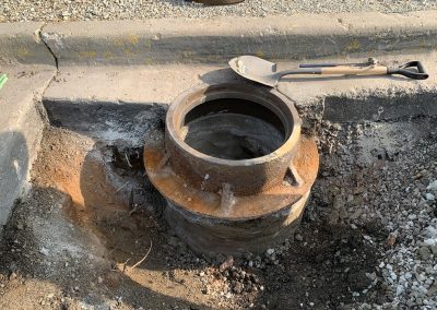 Commercial concrete sewer repair