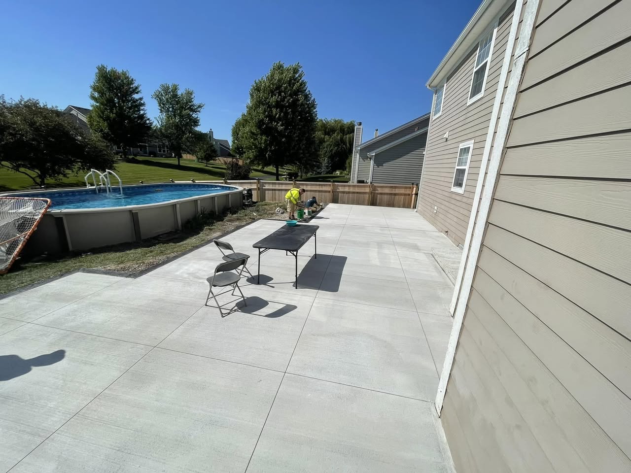 Yesenia Guerrero concrete patio